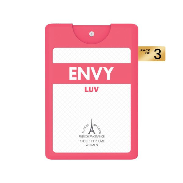 ENVY Pack of 3 Luv Pocket Perfumes - 18ml Each